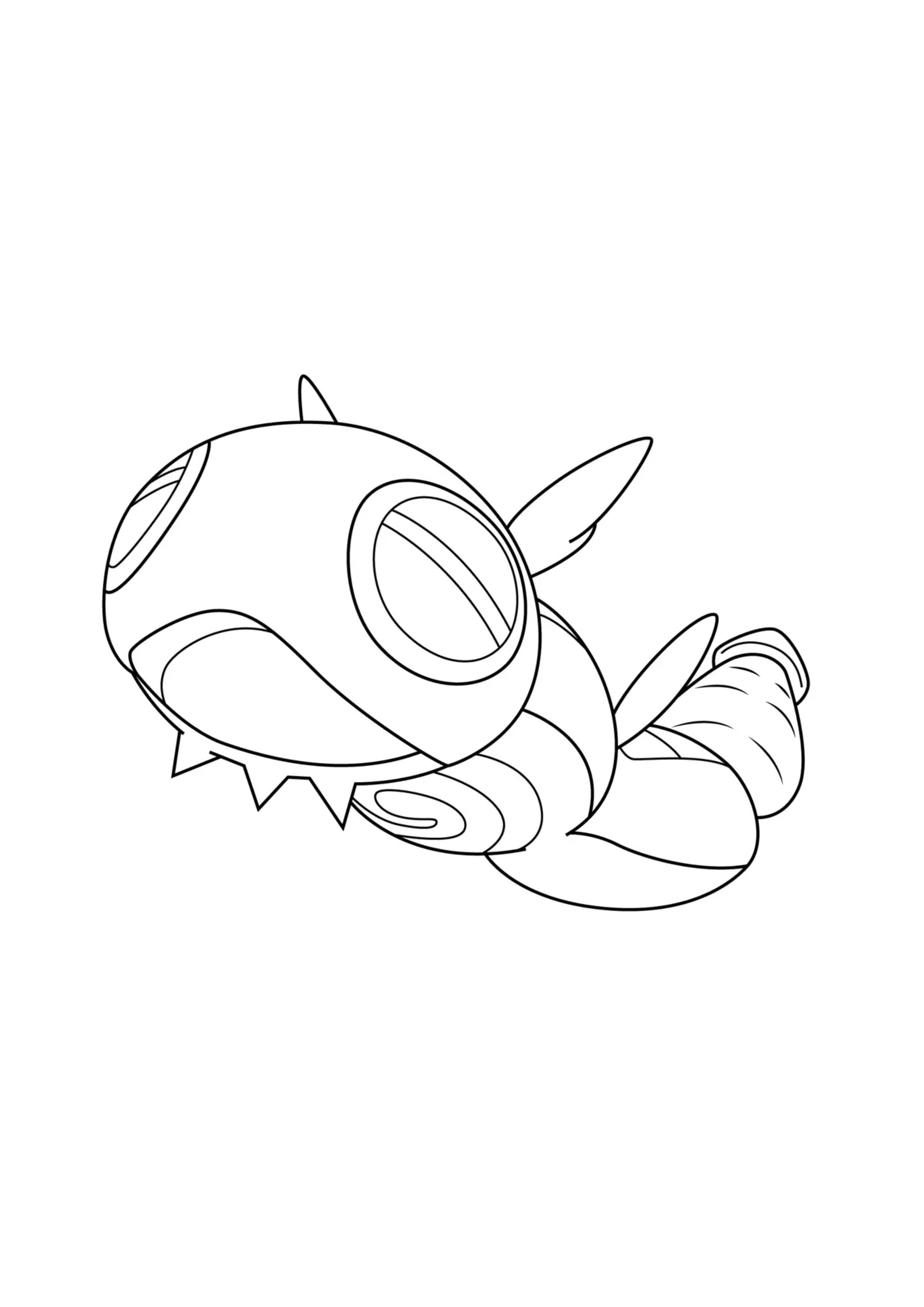 Página para colorear Dunsparce (A4) para imprimir