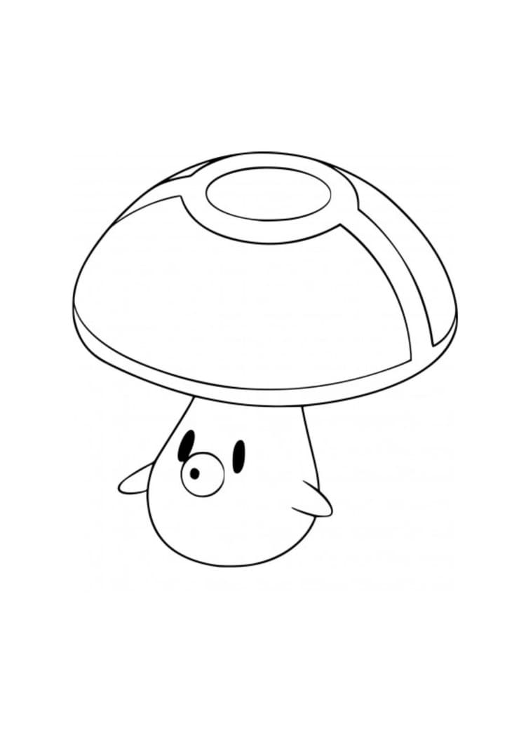 Página para colorear Foongus (A4) para imprimir