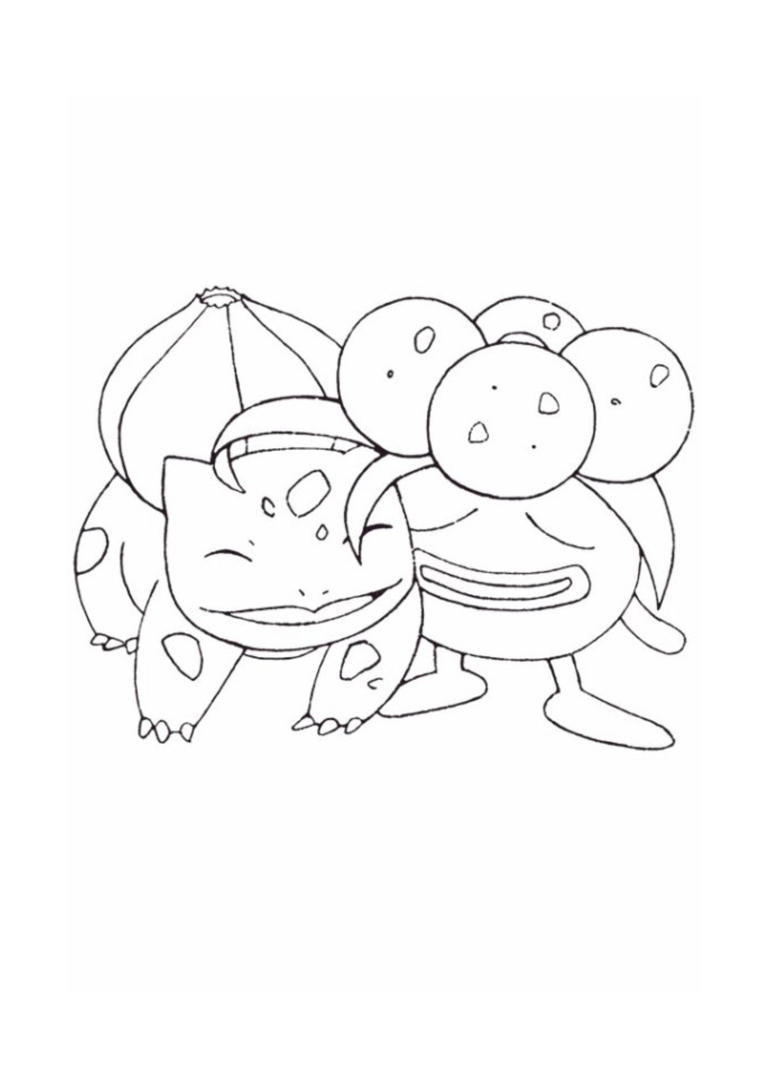 Página para colorear Gloom (A4) para imprimir