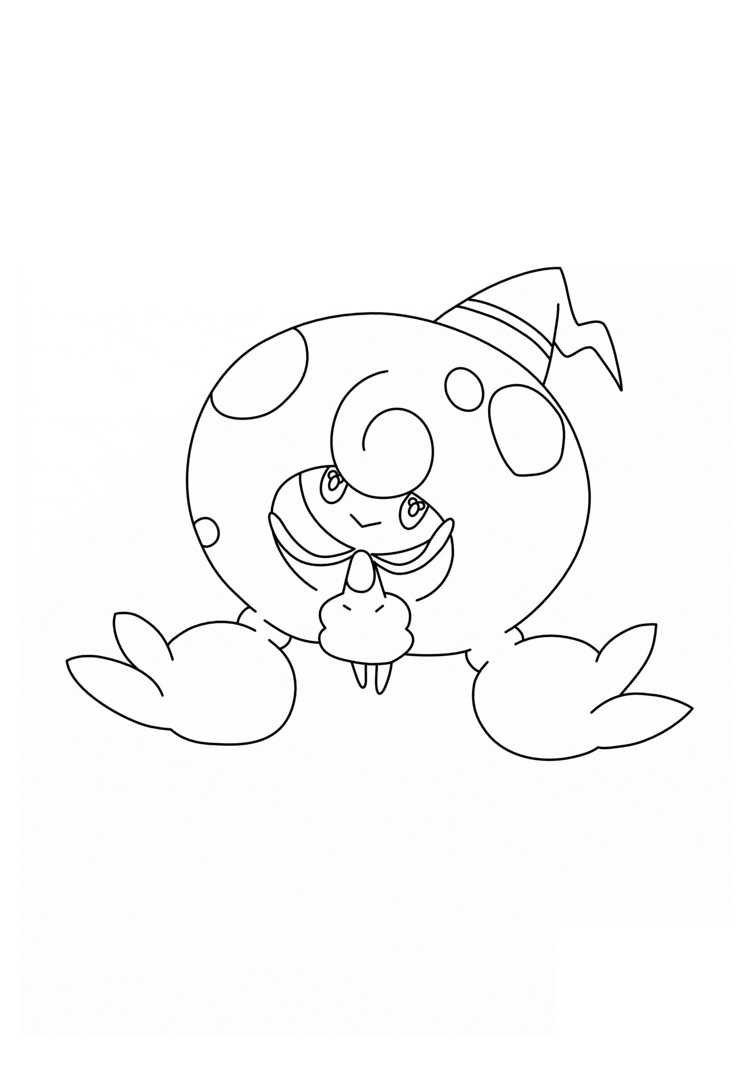 Página para colorear Hattrem (A4) para imprimir