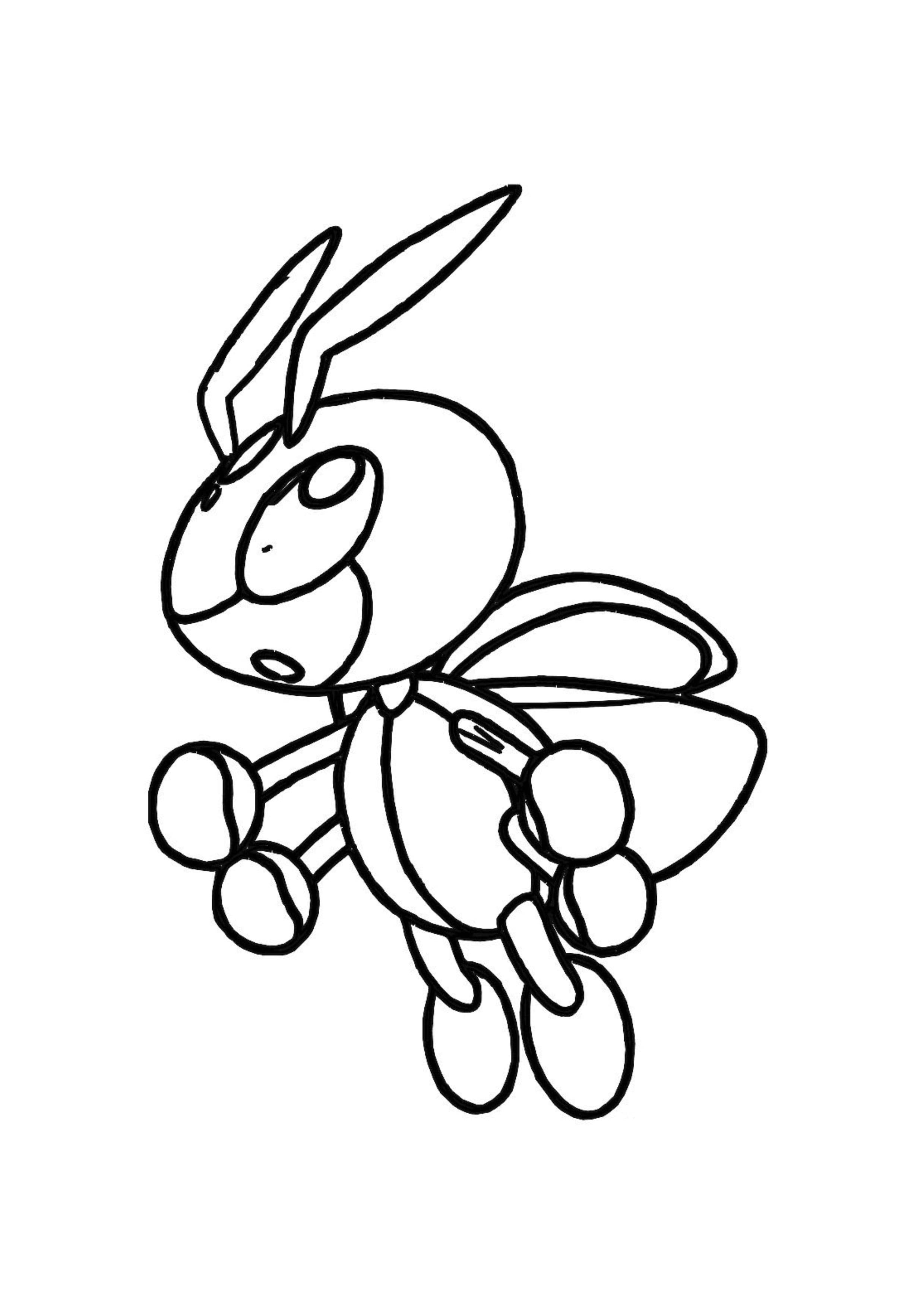 Página para colorear Ledian (A4) para imprimir