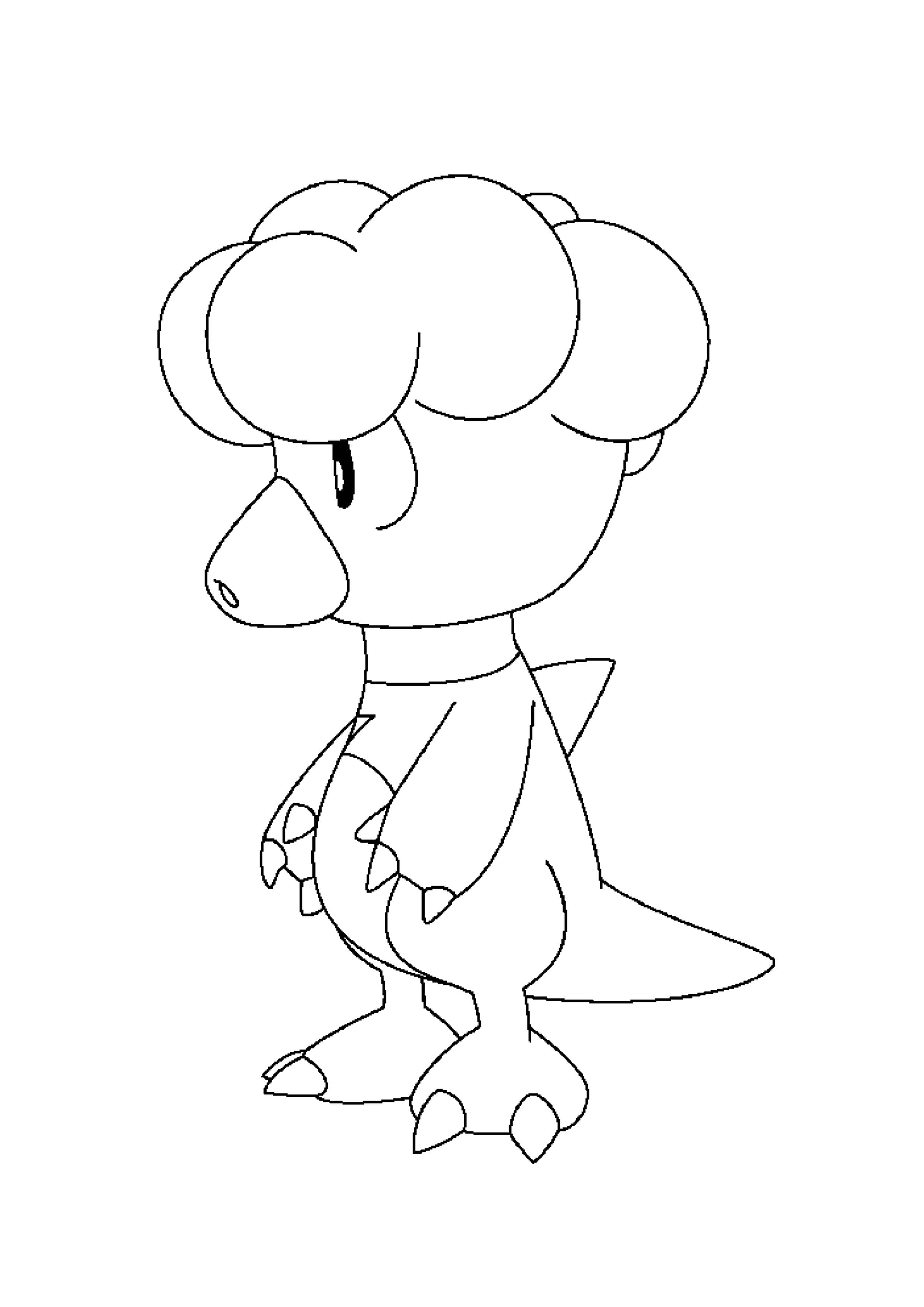 Página para colorear Magby (A4) para imprimir