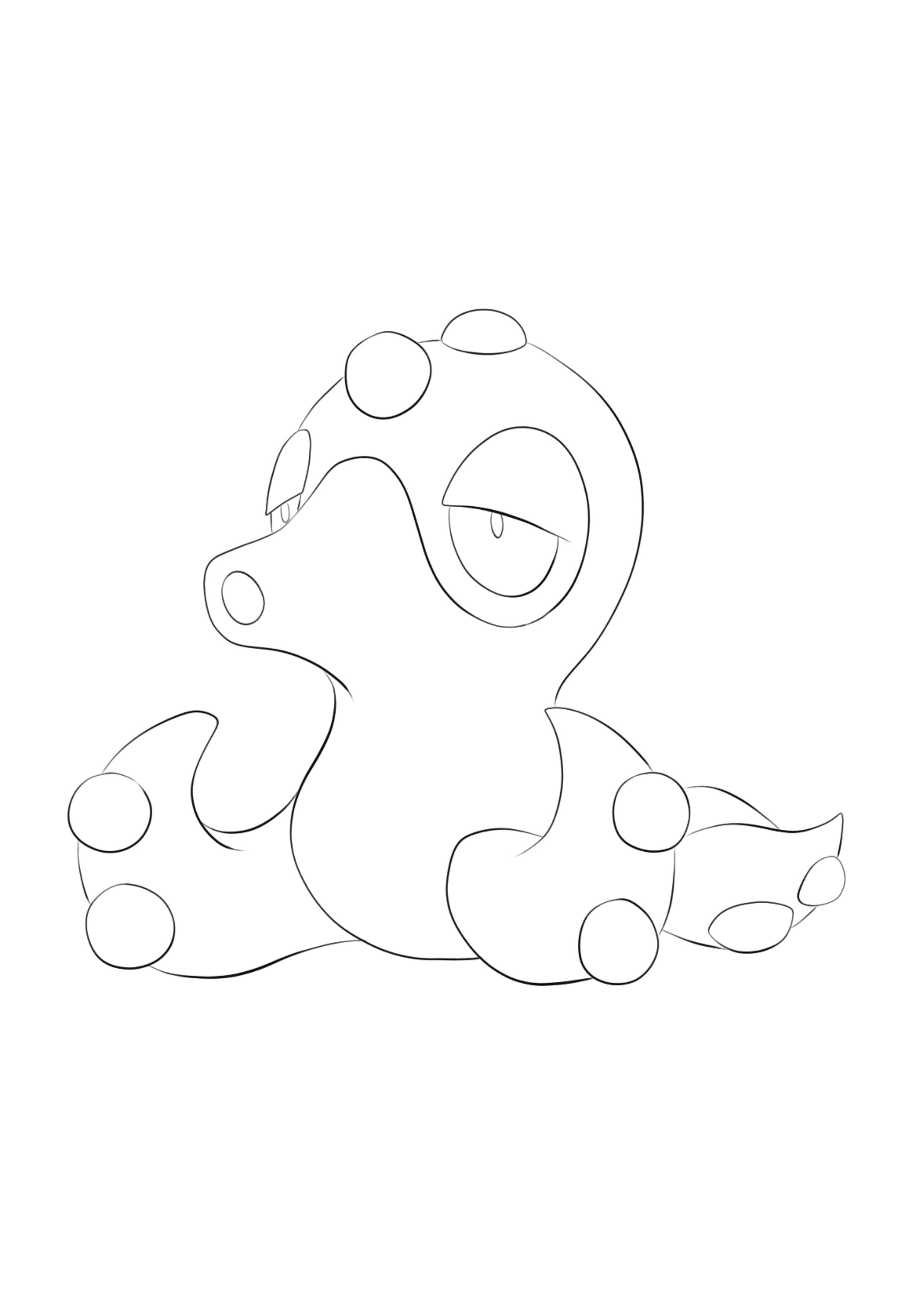 Página para colorear Octillery (A4) para imprimir