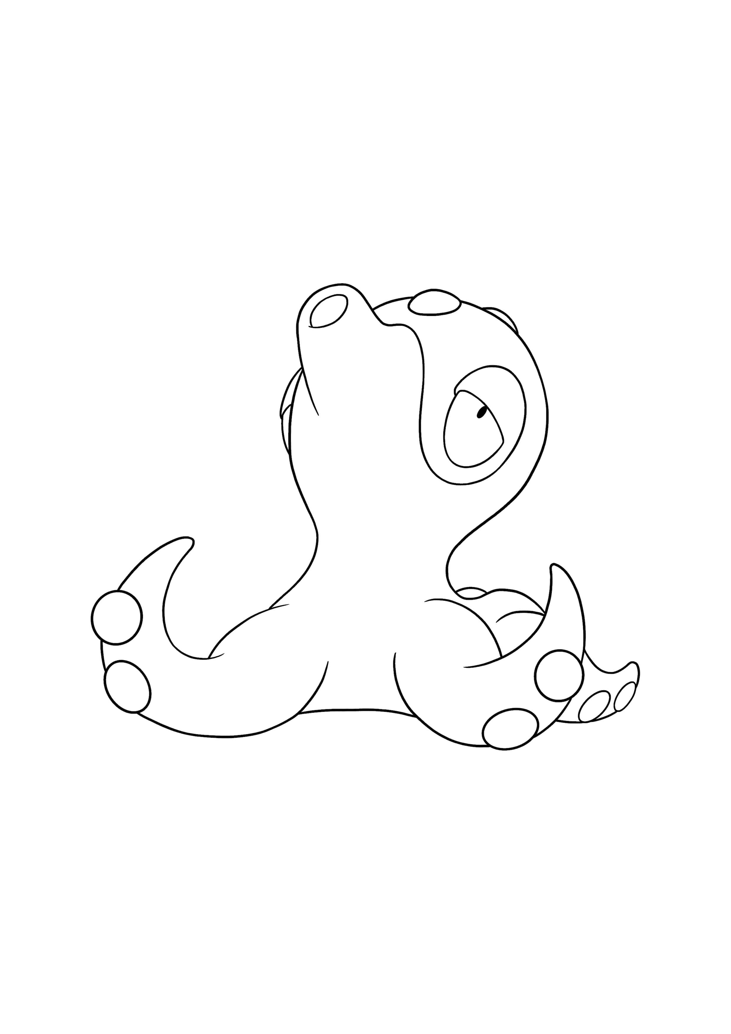 Página para colorear Octillery (A4) para imprimir