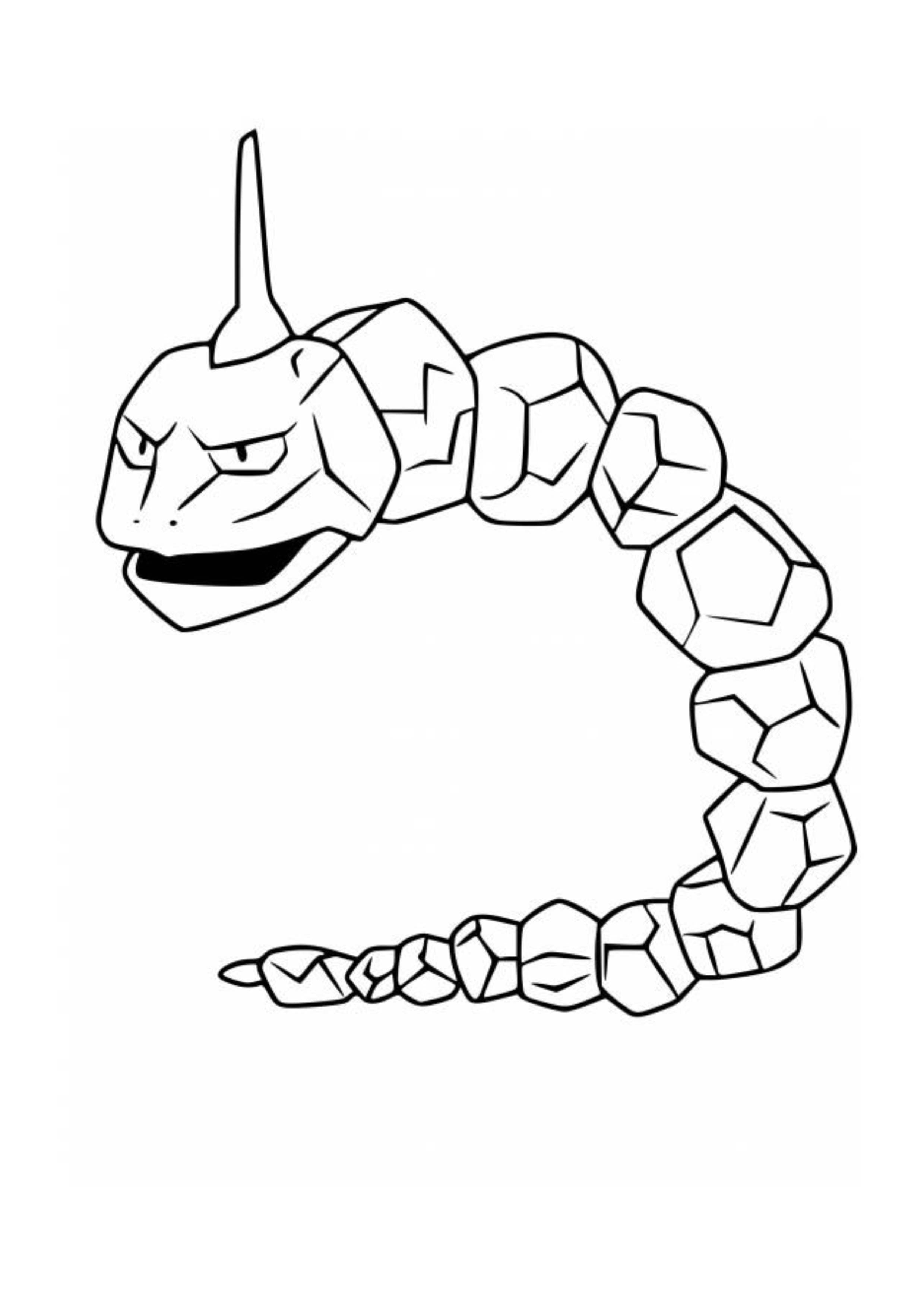 Página para colorear Onix (A4) para imprimir