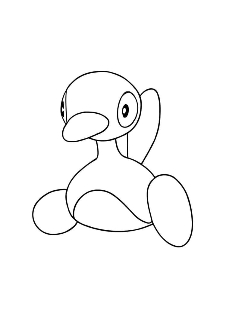 Página para colorear Porygon2 (A4) para imprimir