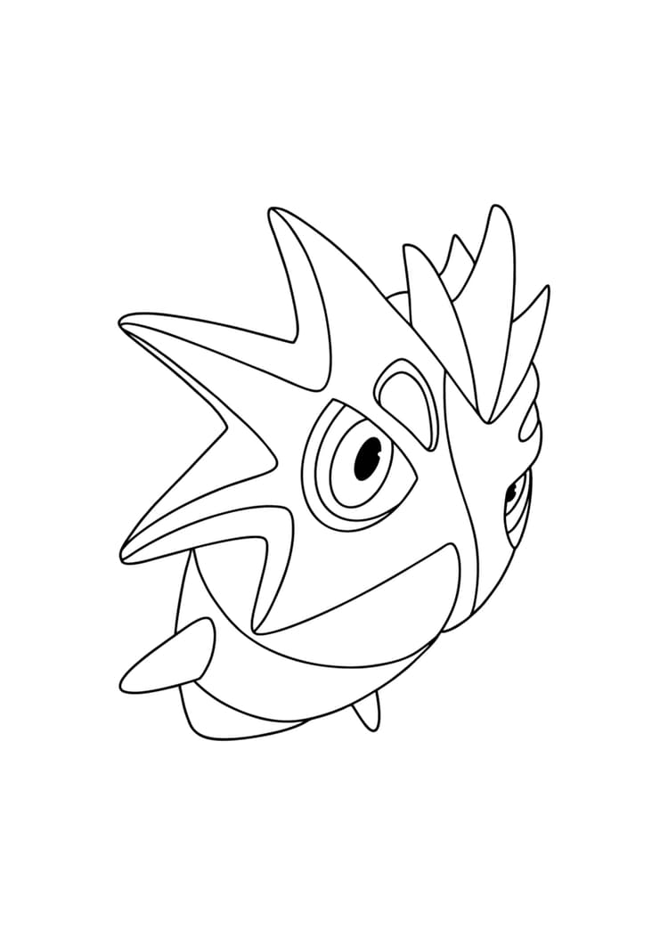 Página para colorear Pupitar (A4) para imprimir