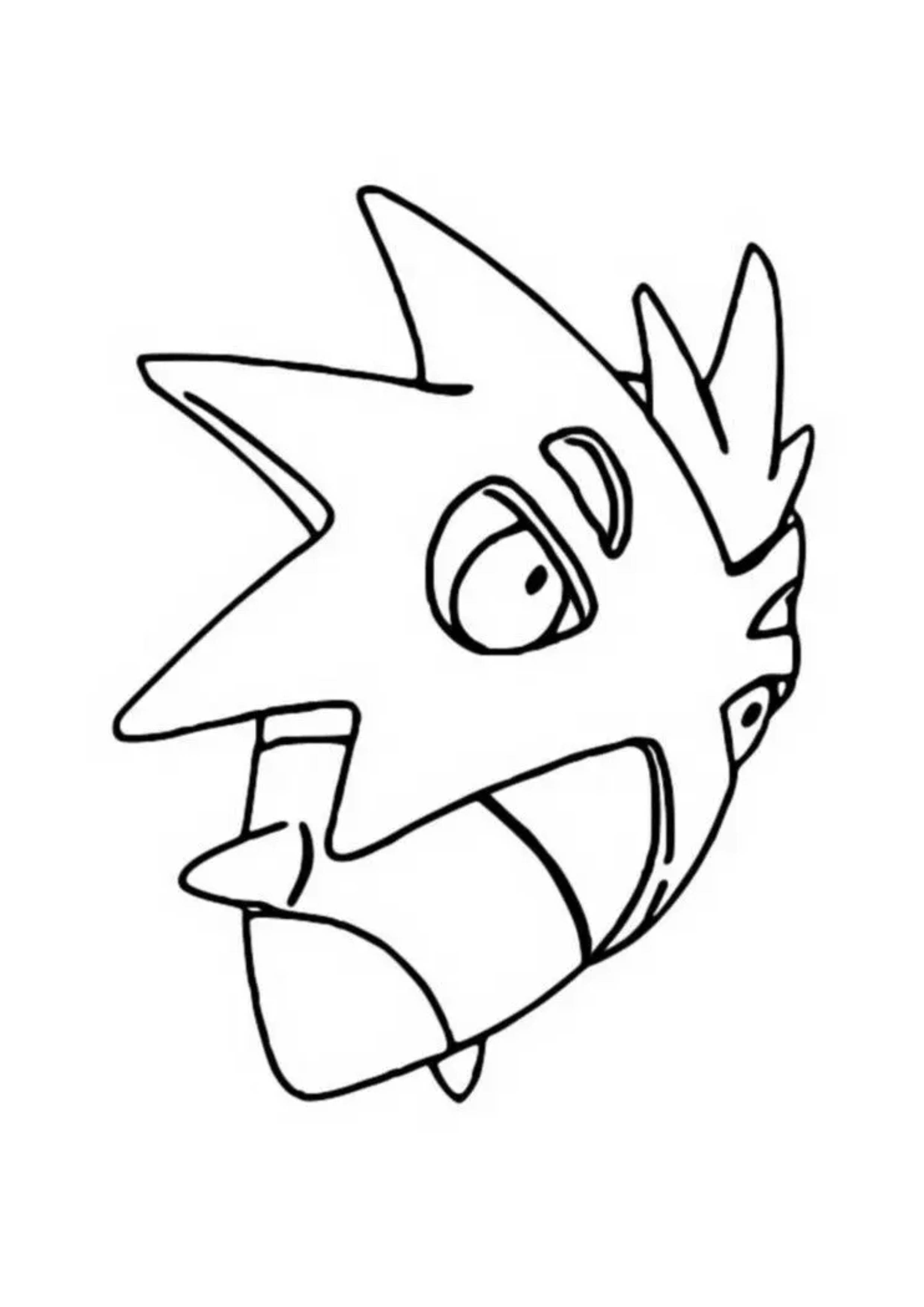 Página para colorear Pupitar (A4) para imprimir