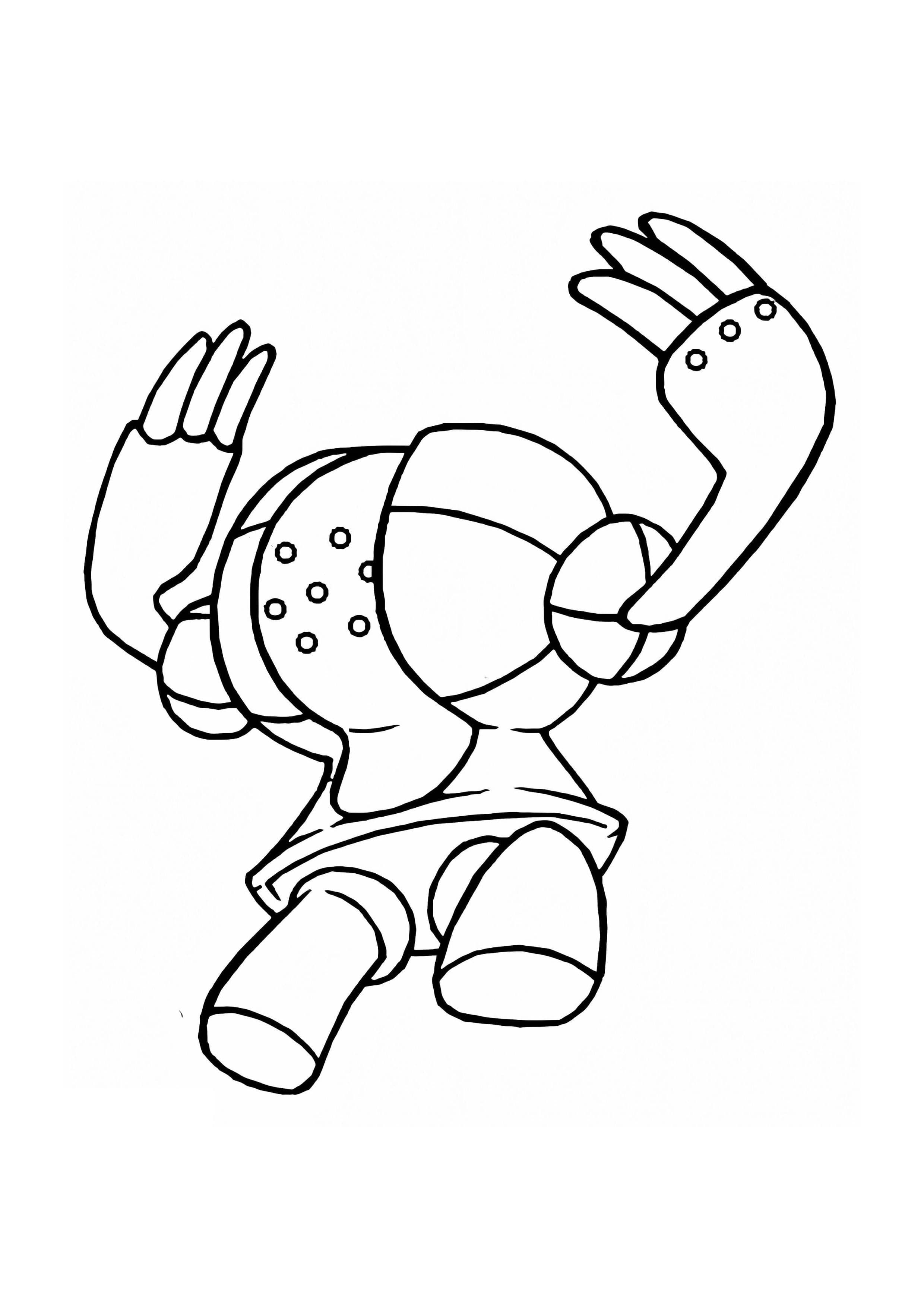 Página para colorear Registeel (A4) para imprimir