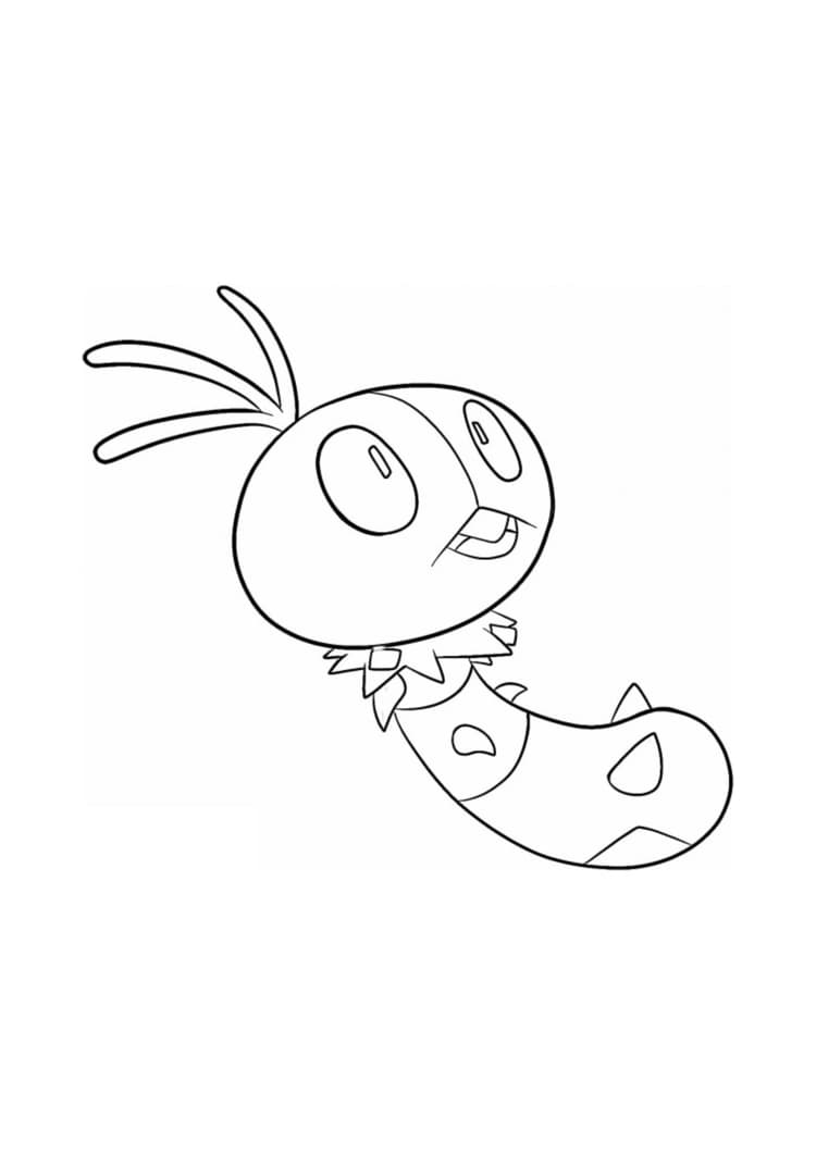 Página para colorear Scatterbug (A4) para imprimir