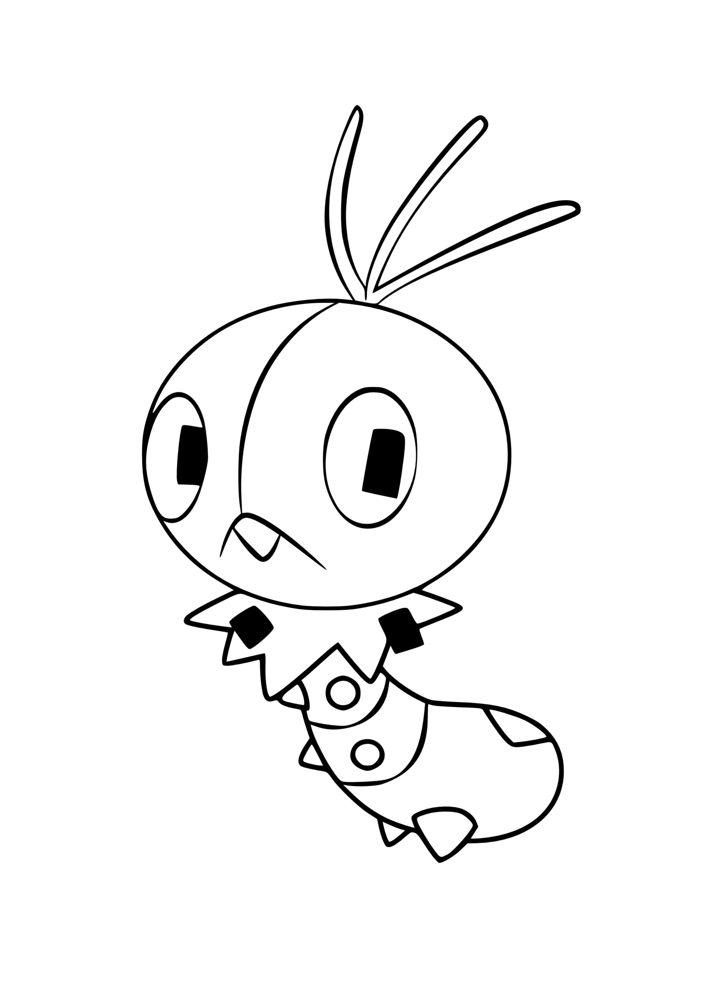 Página para colorear Scatterbug (A4) para imprimir