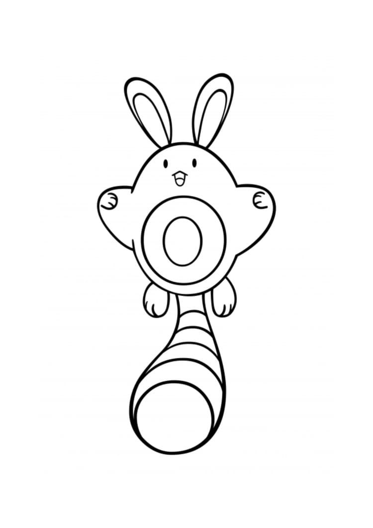 Página para colorear Sentret (A4) para imprimir