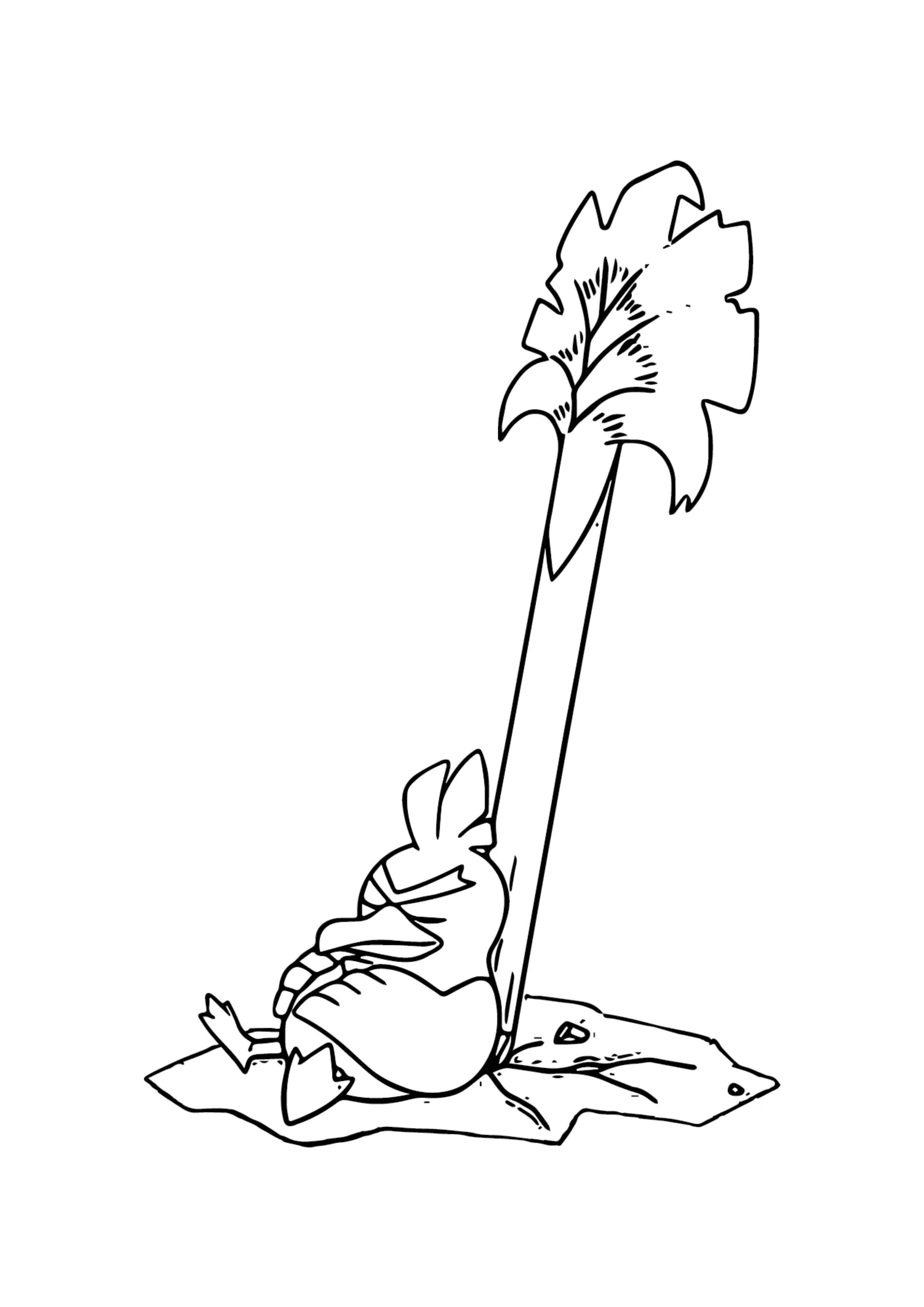 Página para colorear Sirfetch'd (A4) para imprimir