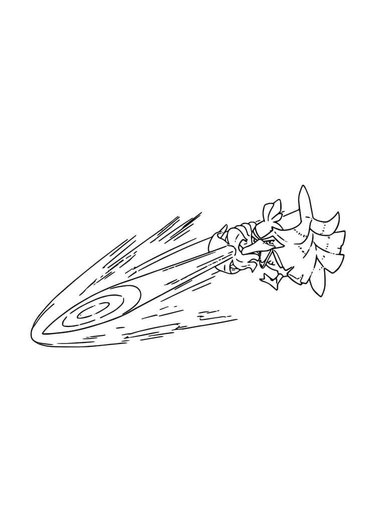 Página para colorear Sirfetch'd (A4) para imprimir