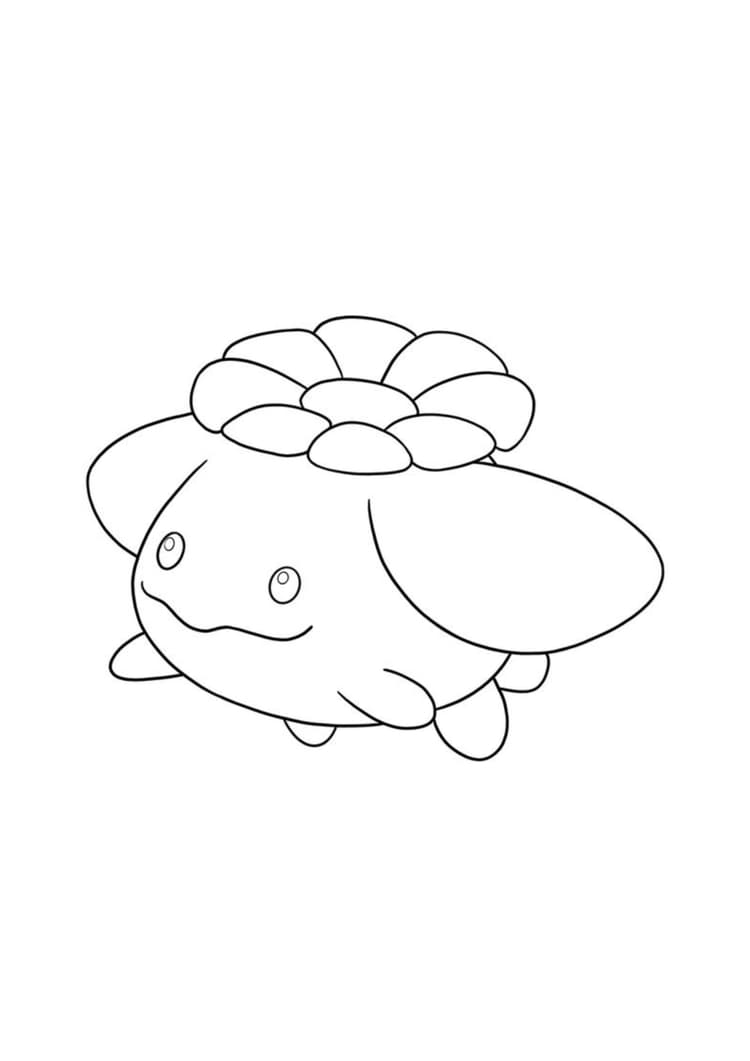 Página para colorear Skiploom (A4) para imprimir