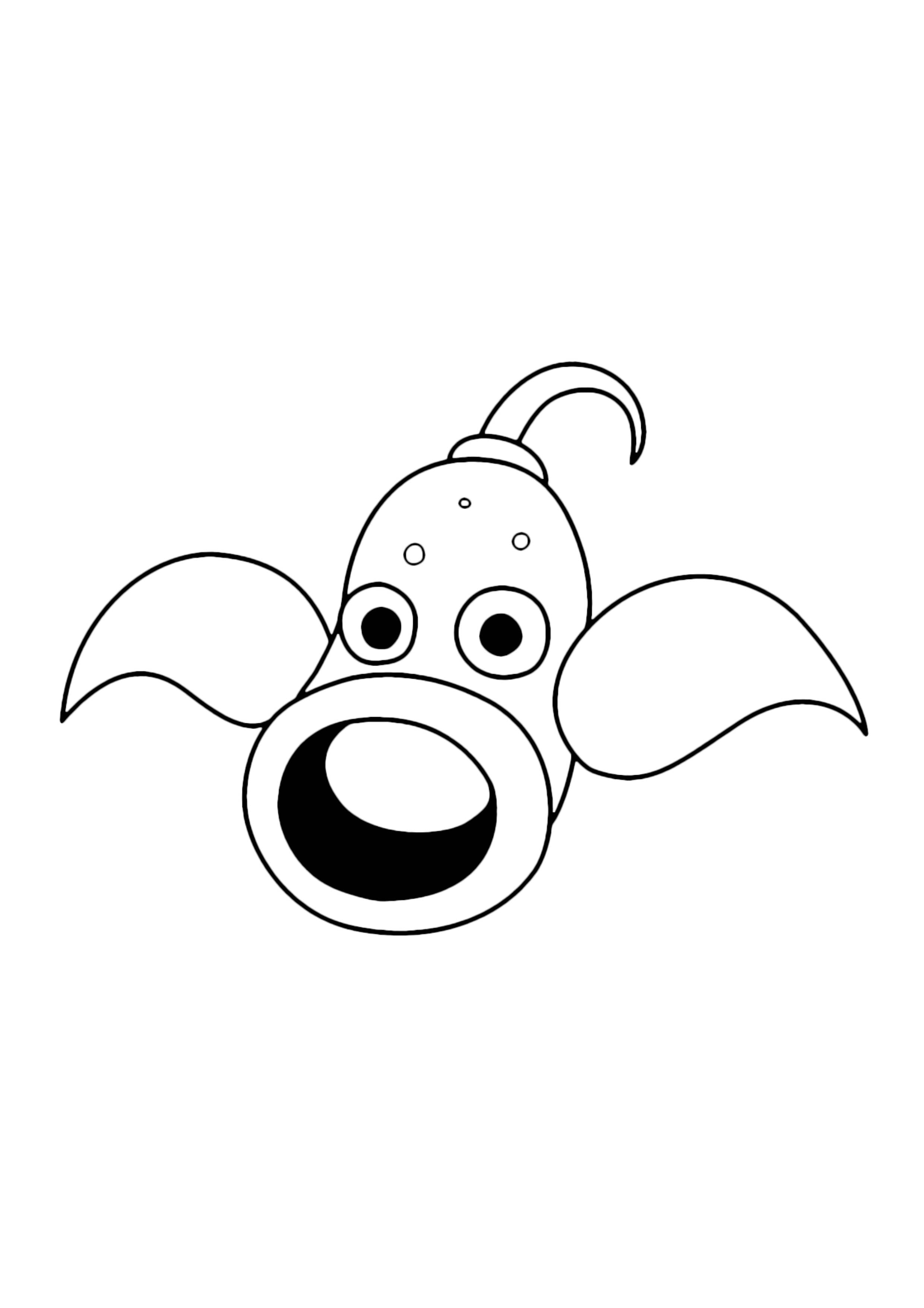 Página para colorear Weepinbell (A4) para imprimir