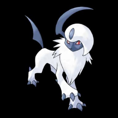 Página para colorear Absol
