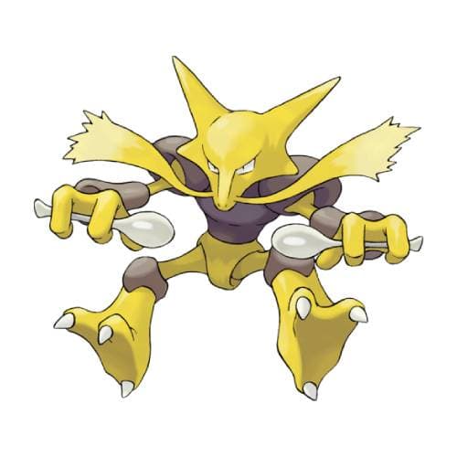 Página para colorear Alakazam
