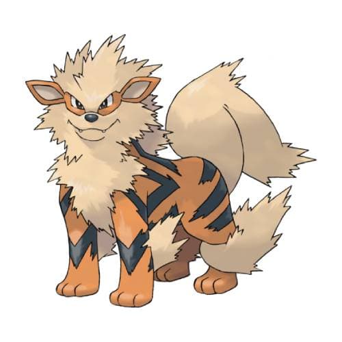 Página para colorear Arcanine