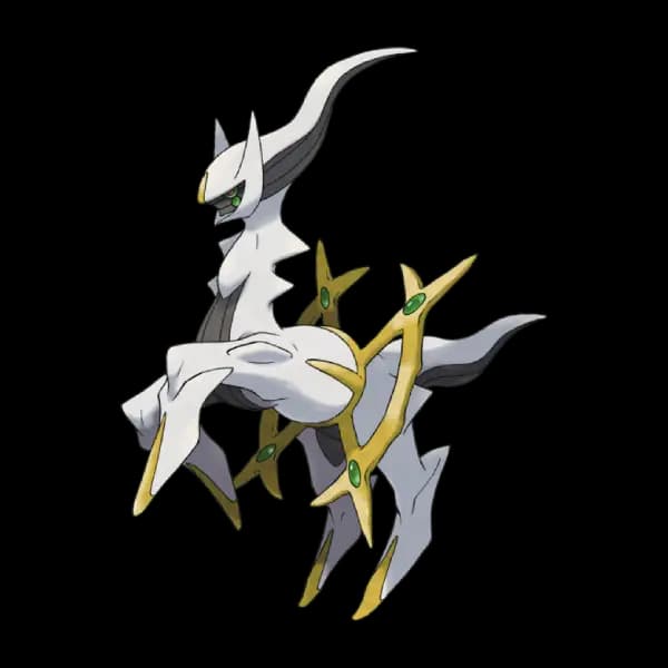 Página para colorear Arceus