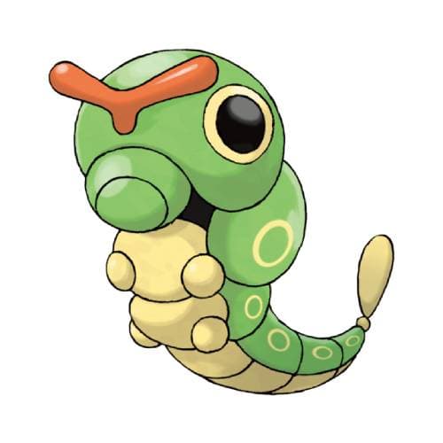 Página para colorear Caterpie