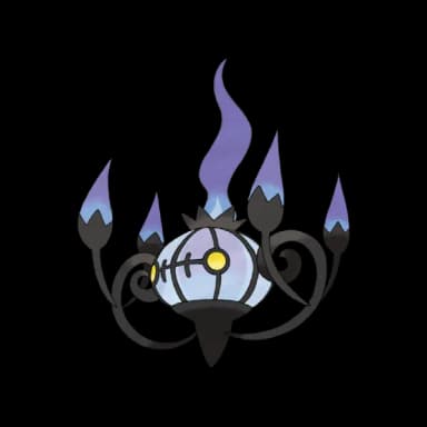 Página para colorear Chandelure