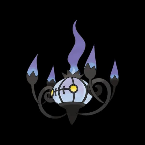 Página para colorear Chandelure