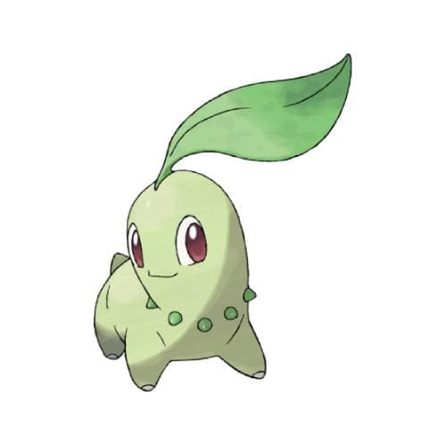 Página para colorear Chikorita