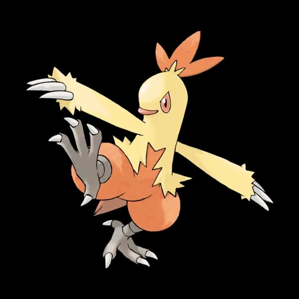 Página para colorear Combusken