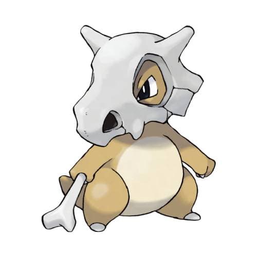 Página para colorear Cubone