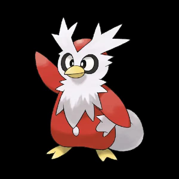 Página para colorear Delibird