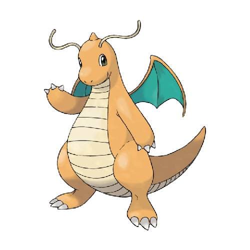 Página para colorear Dragonite