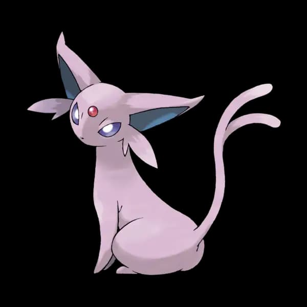 Página para colorear Espeon