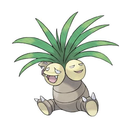 Página para colorear Exeggutor