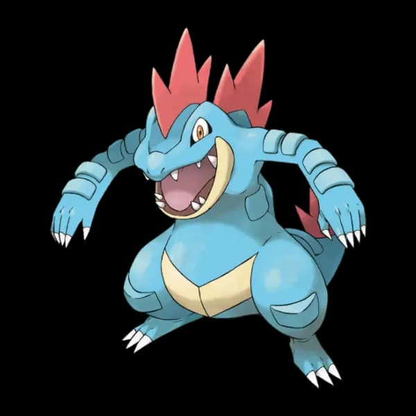 Página para colorear Feraligatr