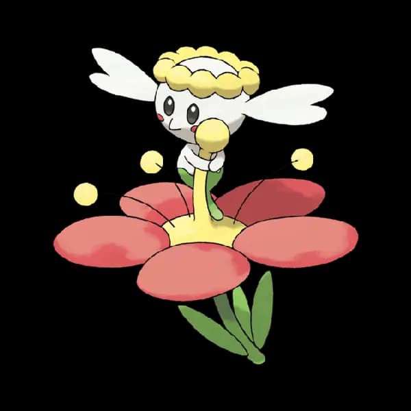 Página para colorear Flabébé