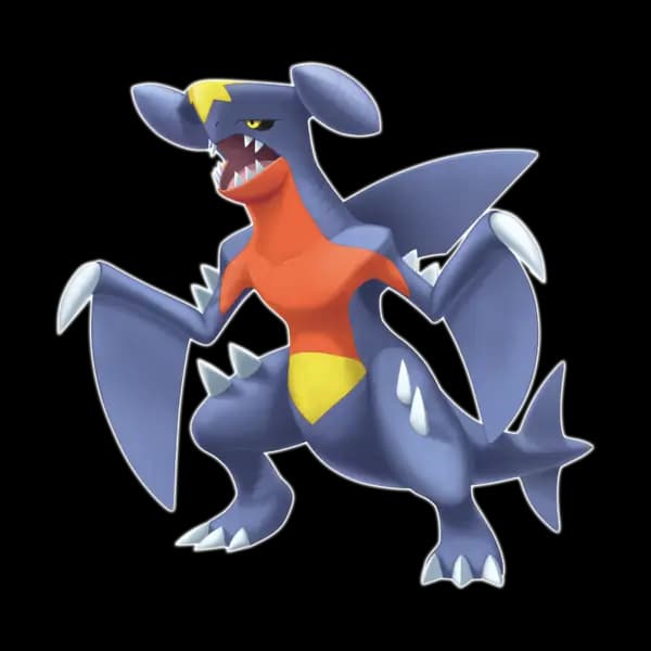 Página para colorear Garchomp