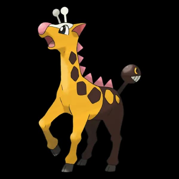 Página para colorear Girafarig