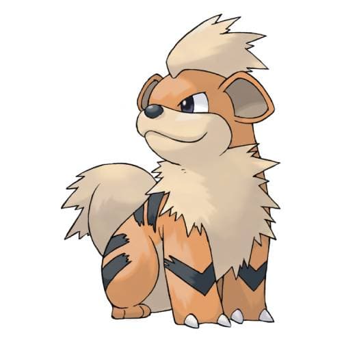 Página para colorear Growlithe