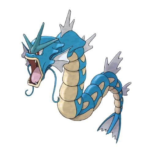 Página para colorear Gyarados