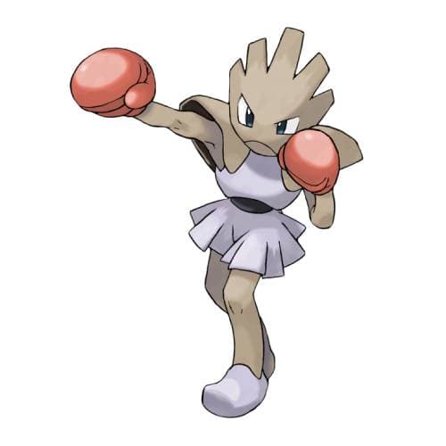 Página para colorear Hitmonchan