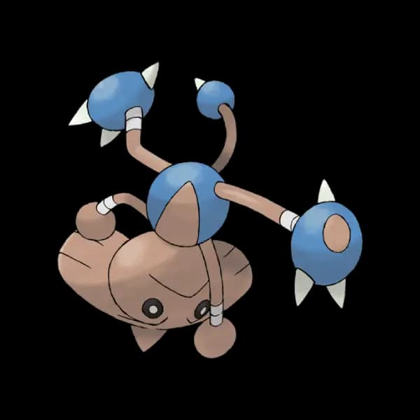 Página para colorear Hitmontop