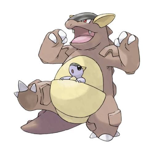 Página para colorear Kangaskhan