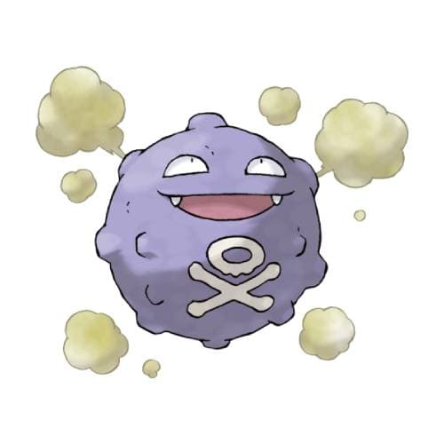 Página para colorear Koffing