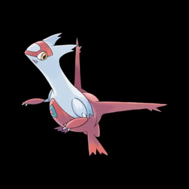 Página para colorear Latias