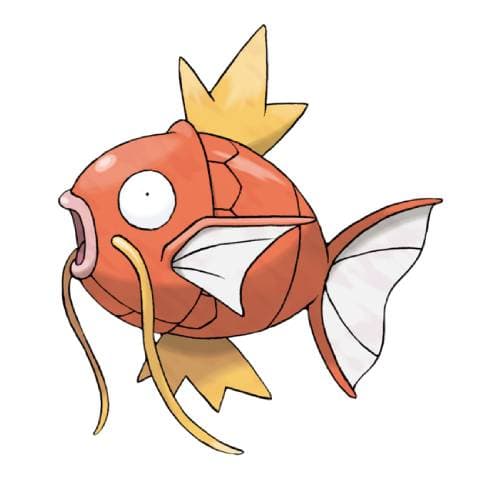 Página para colorear Magikarp