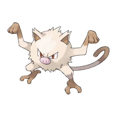 Página para colorear Mankey