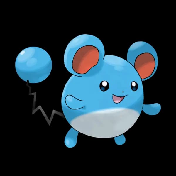 Página para colorear Marill