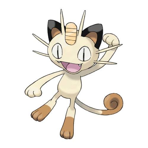 Página para colorear Meowth