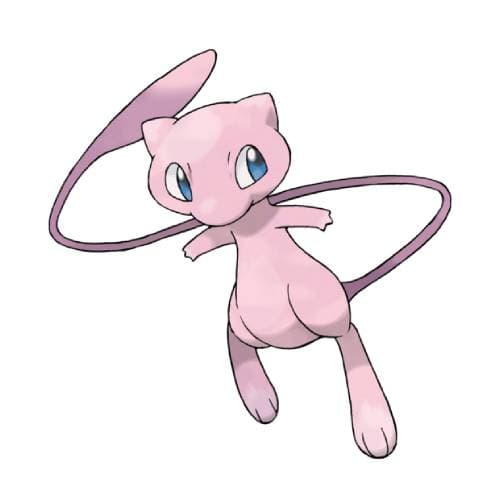 Página para colorear Mew